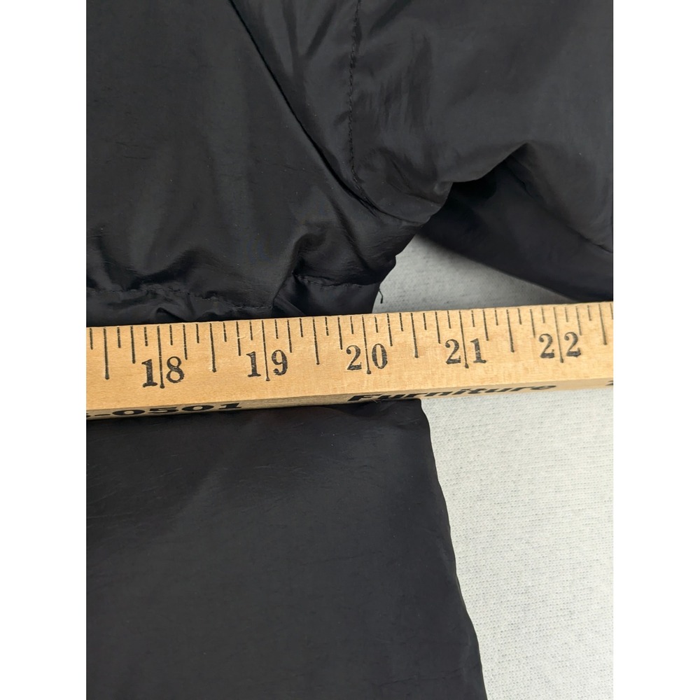 Calvin Klein Black Down Puffer Coat Oversized Pillow Collar CW710091 Womens L - Picture 13 of 16
